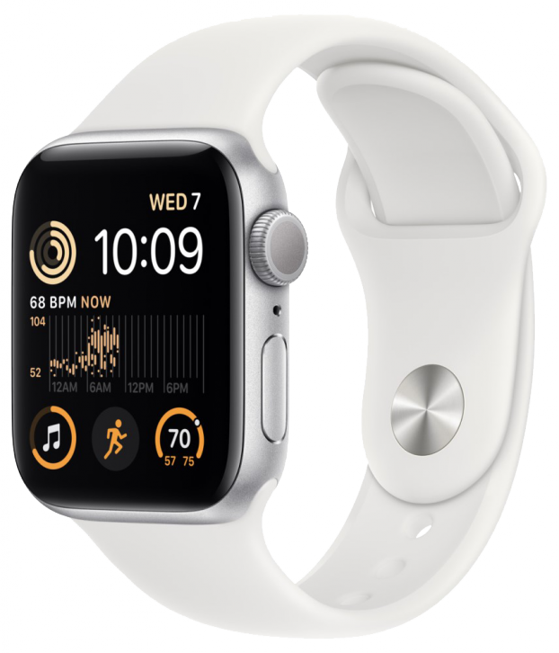 Apple Watch SE 2022 40mm Silver Sport Band TRADE-ONE